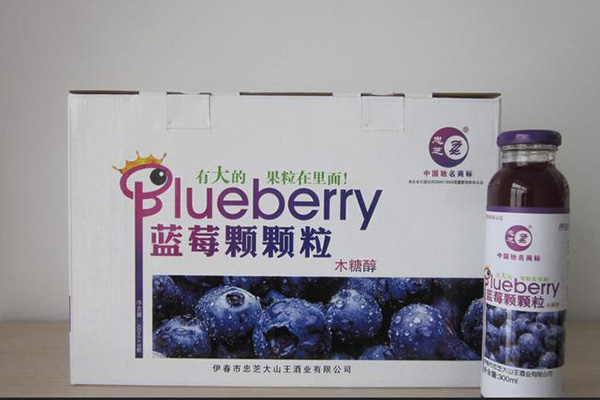忠芝蓝莓饮品