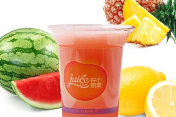 加盟开心丽果鲜榨果汁吧费用低好开店，开心丽果鲜榨果汁吧加盟支持多
