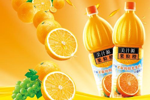 美汁源果粒橙品牌市场竞争力强！加盟美汁源果粒橙优势多风险小！